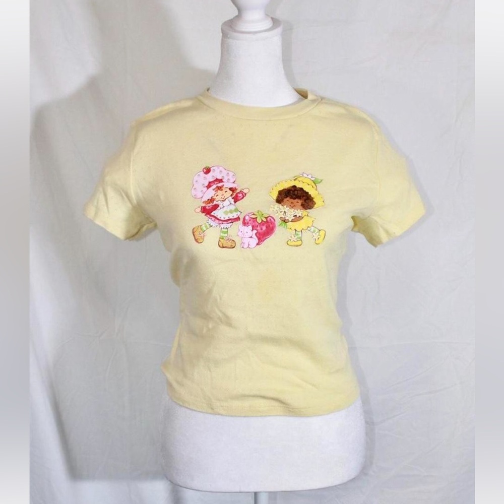 Strawberry Shortcake Graphic Yellow Kids Tee